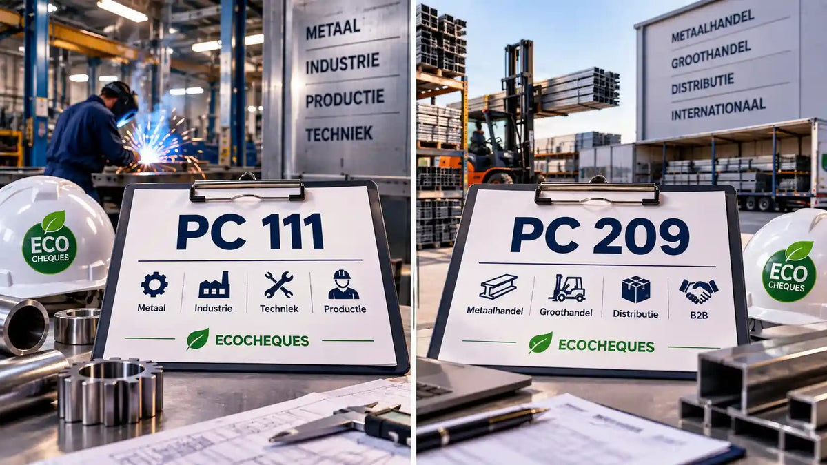 Ecocheques PC 111 En PC 209 (Metaal) In 2026: Bedrag, Datum En Verschil Met Eindejaarspremie - ecochequesonline