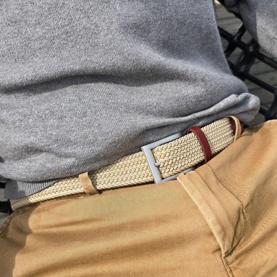 Ceinture extensible Beige John - Slopes&Town