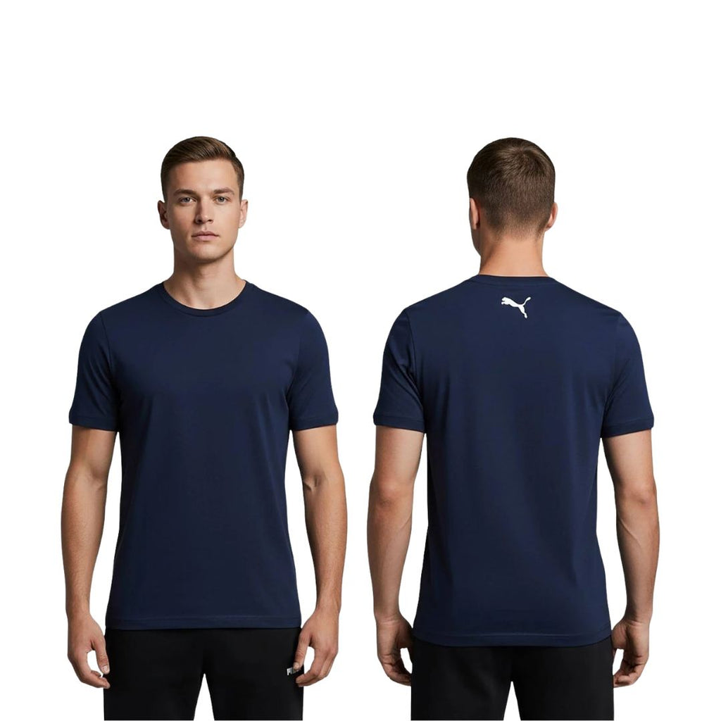 PUMA T-shirts 3-Pack Heren Donkerblauw