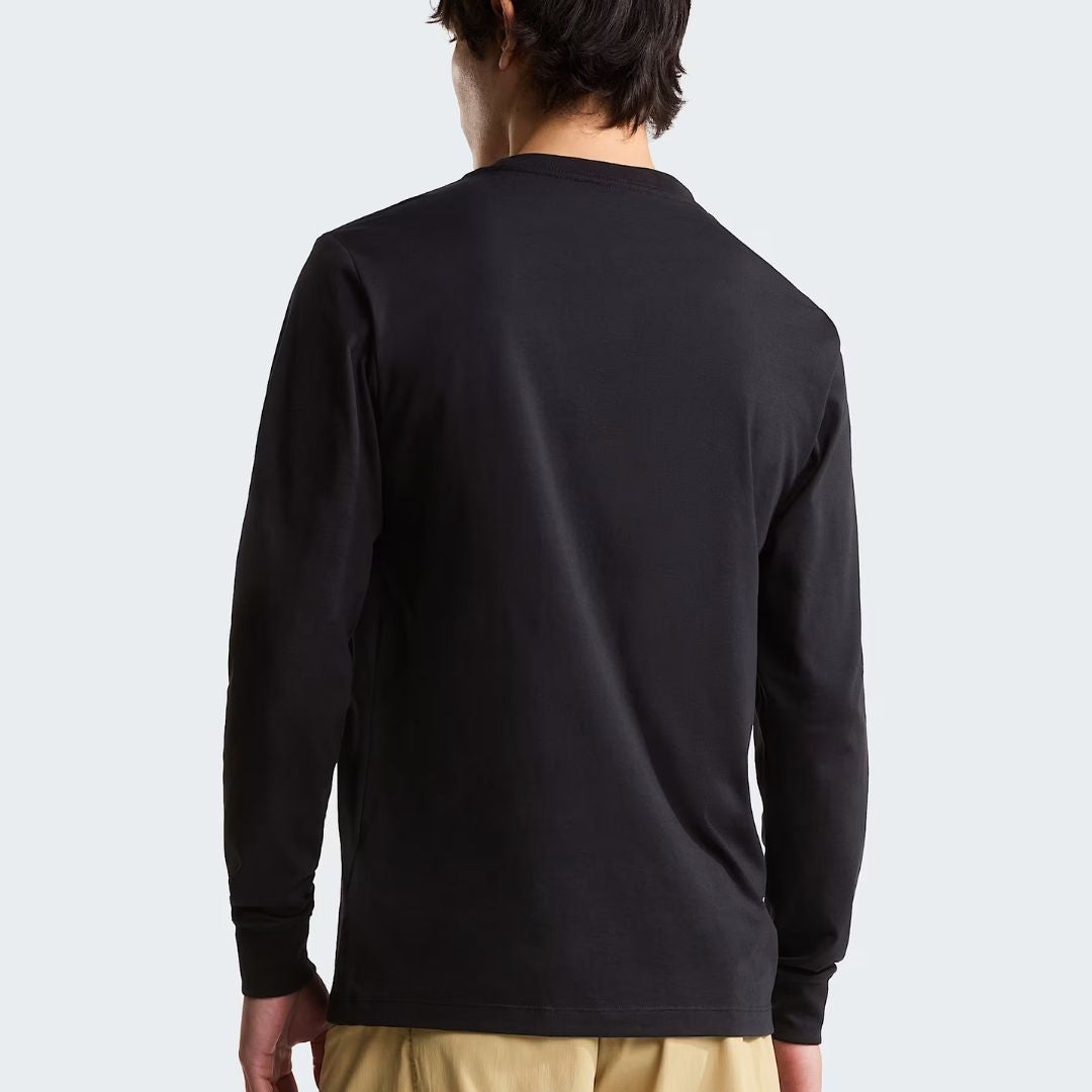 The North Face T-shirt Heren Simple Dome Long Sleeve