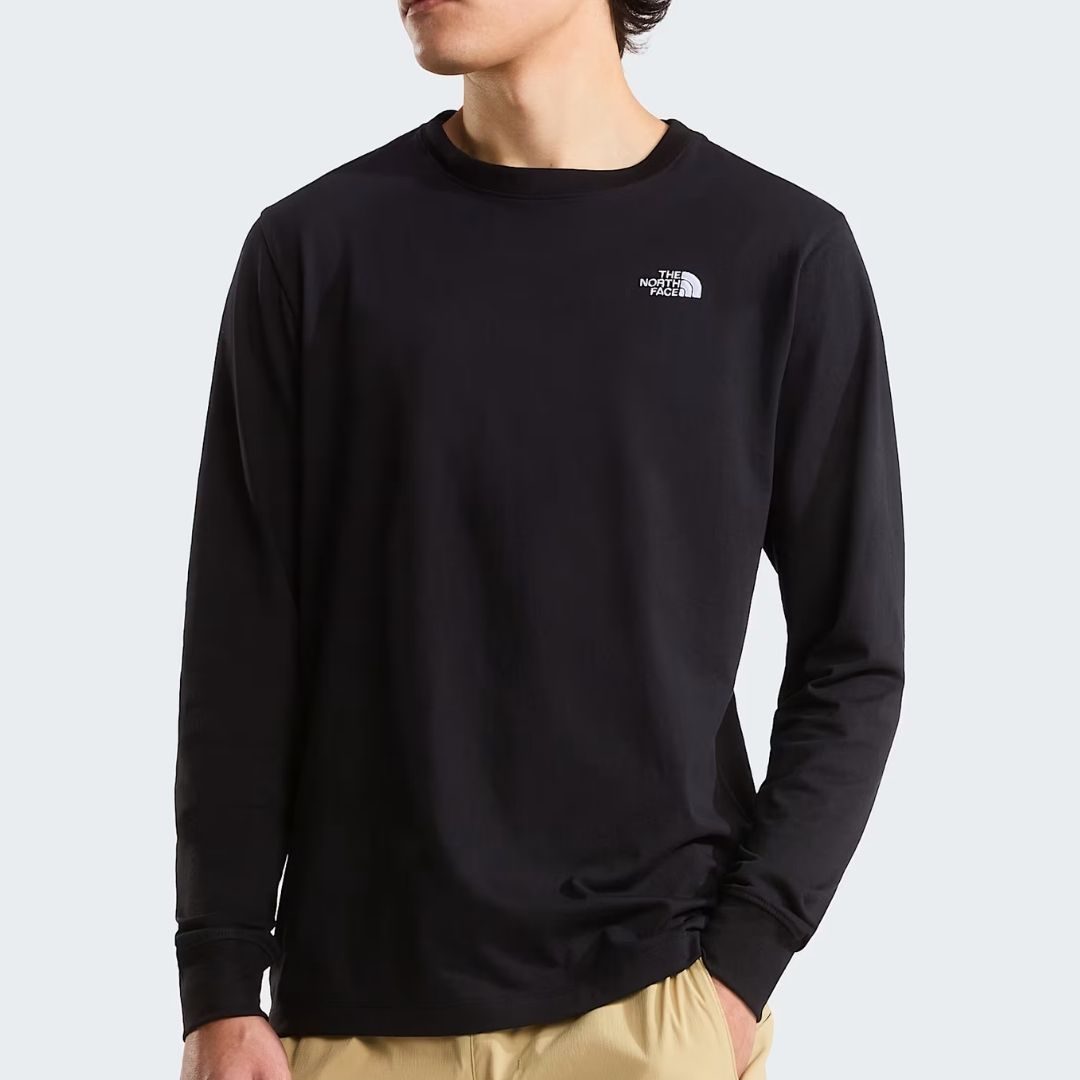 The North Face T-shirt Heren Simple Dome Long Sleeve