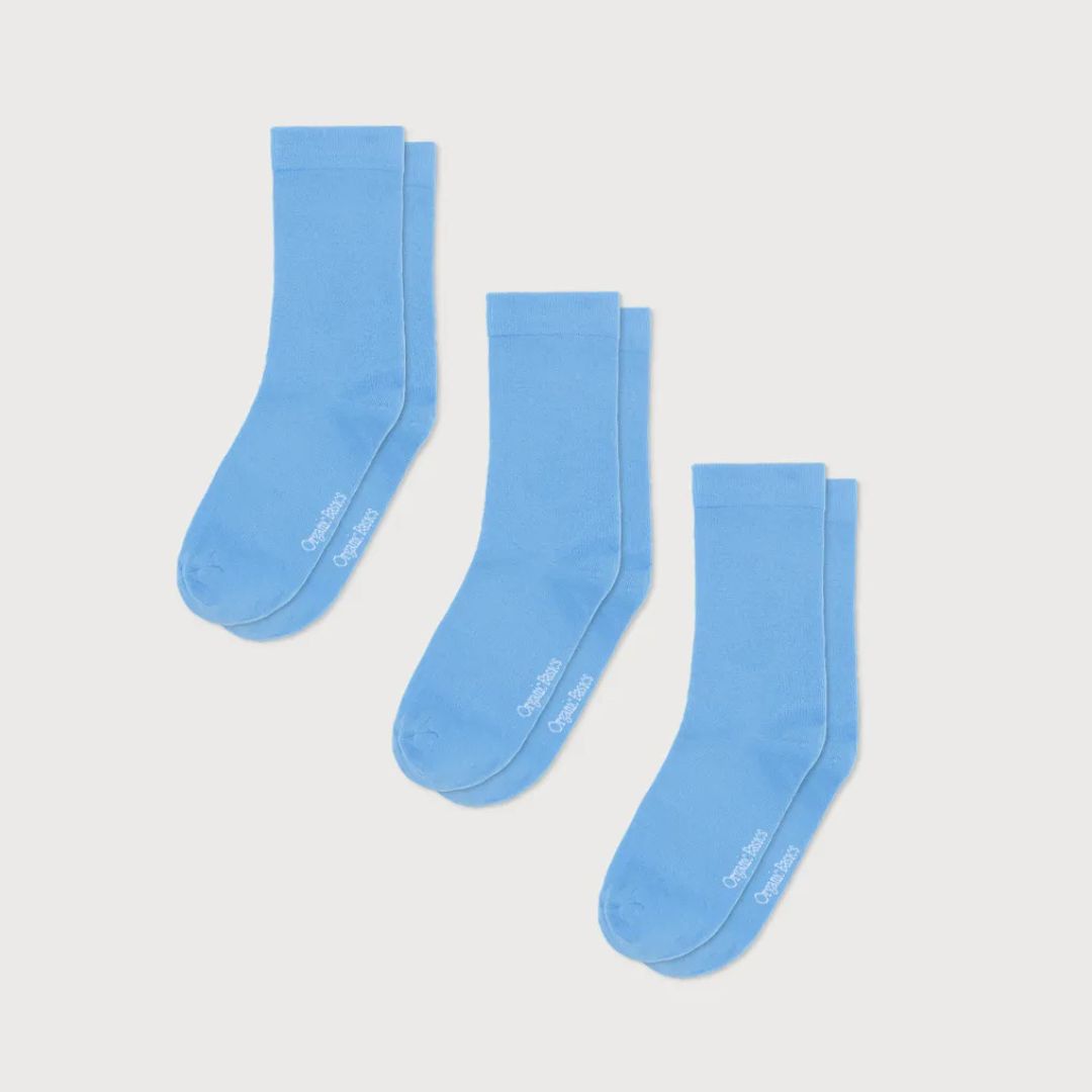 Organic Basics Chaussettes Coton Bio Lot de 3