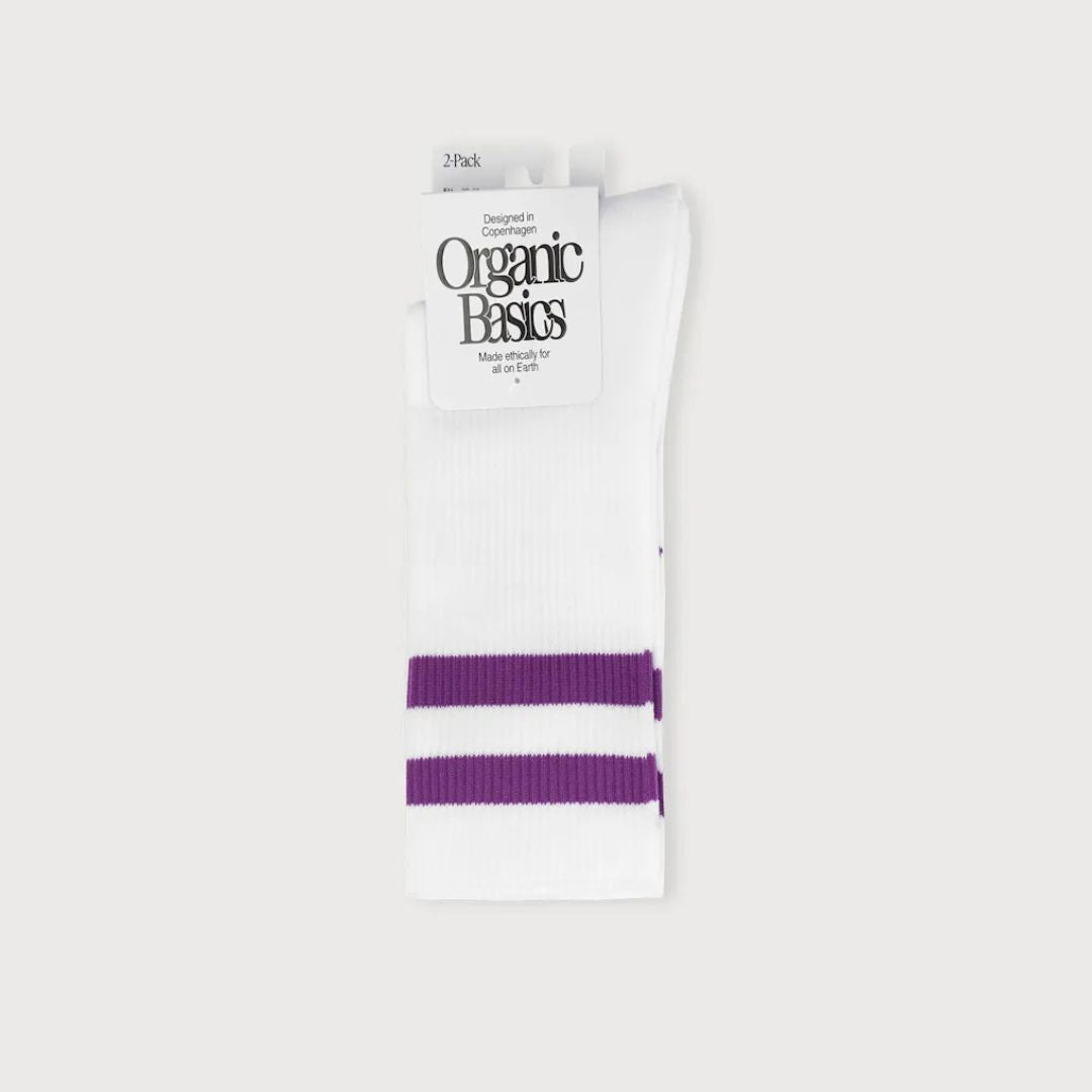 Organic Basics Chaussettes de sport Coton Bio 3 Paires