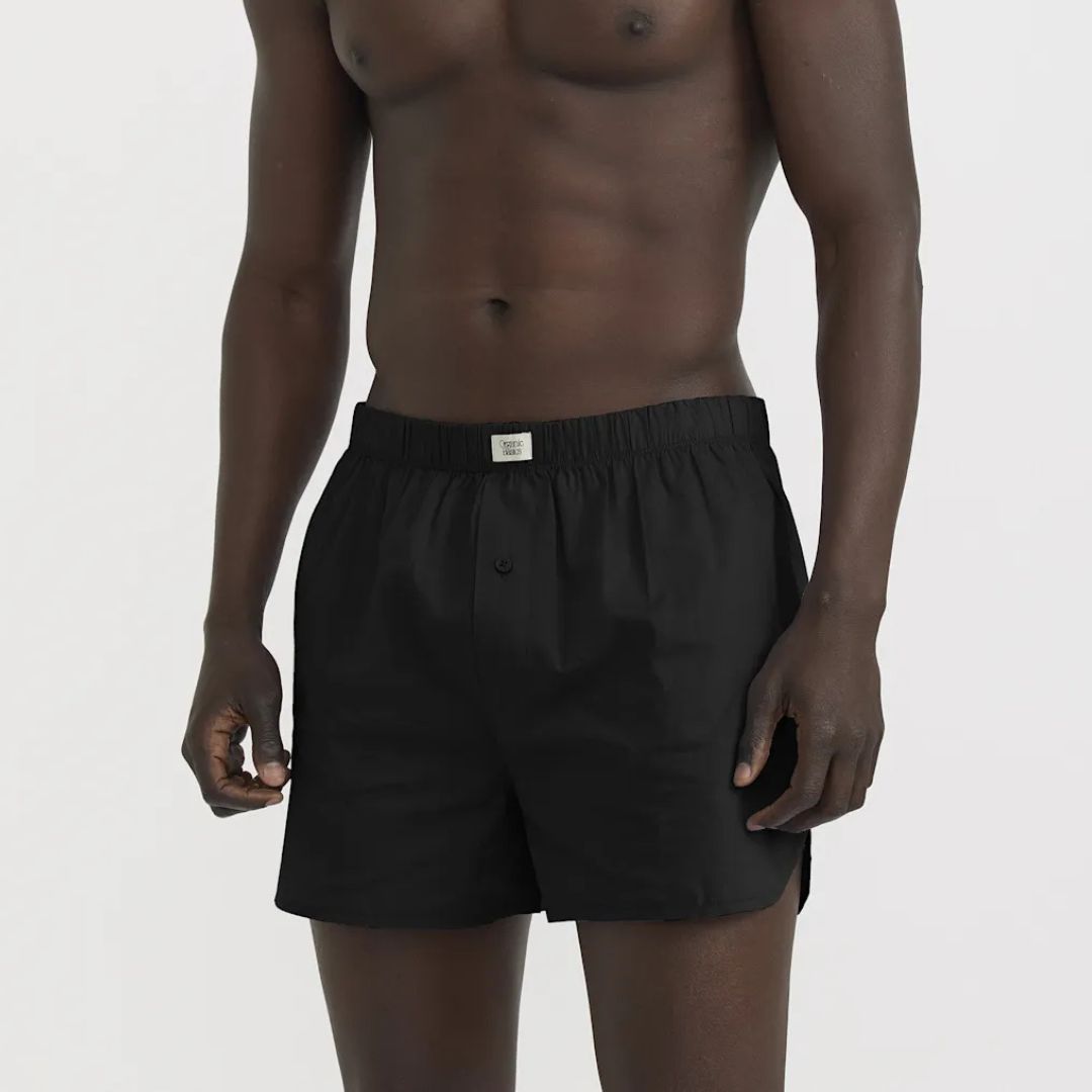 Organic Basics Boxers Homme 100 % coton Lot de 2