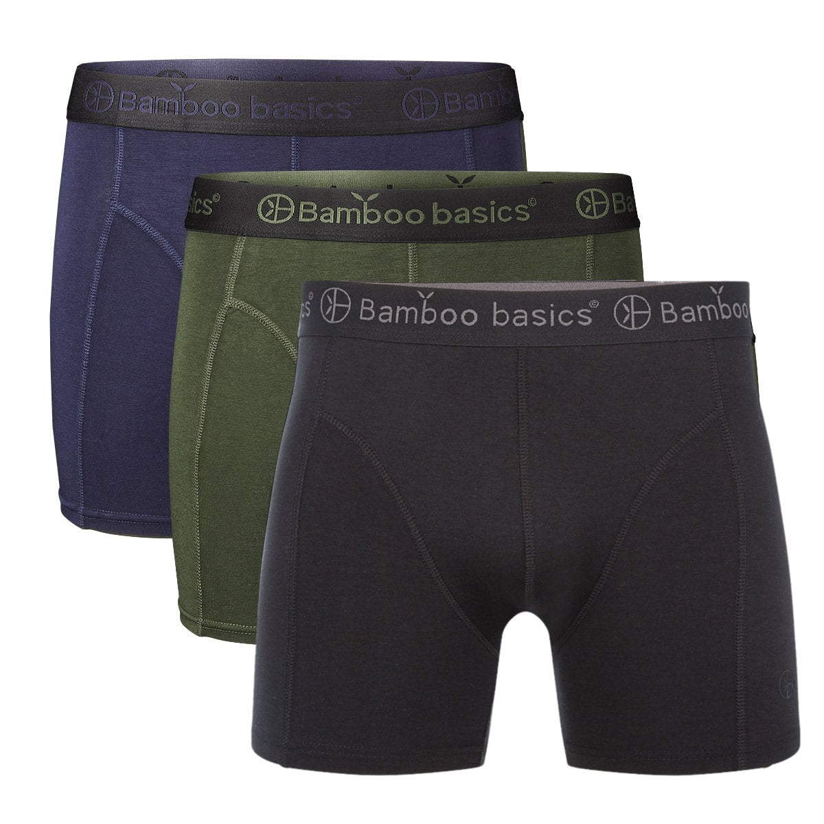 Bamboo Basics Bamboe Boxershort Heren 3-Pack Rico