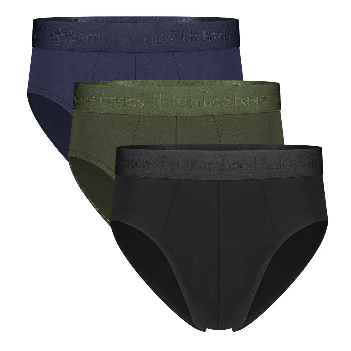 Bamboo Basics Slips Bambou Homme Lot de 3