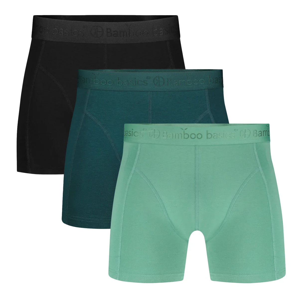 Bamboo Basics Bamboe Boxershort Heren 3-Pack Rico