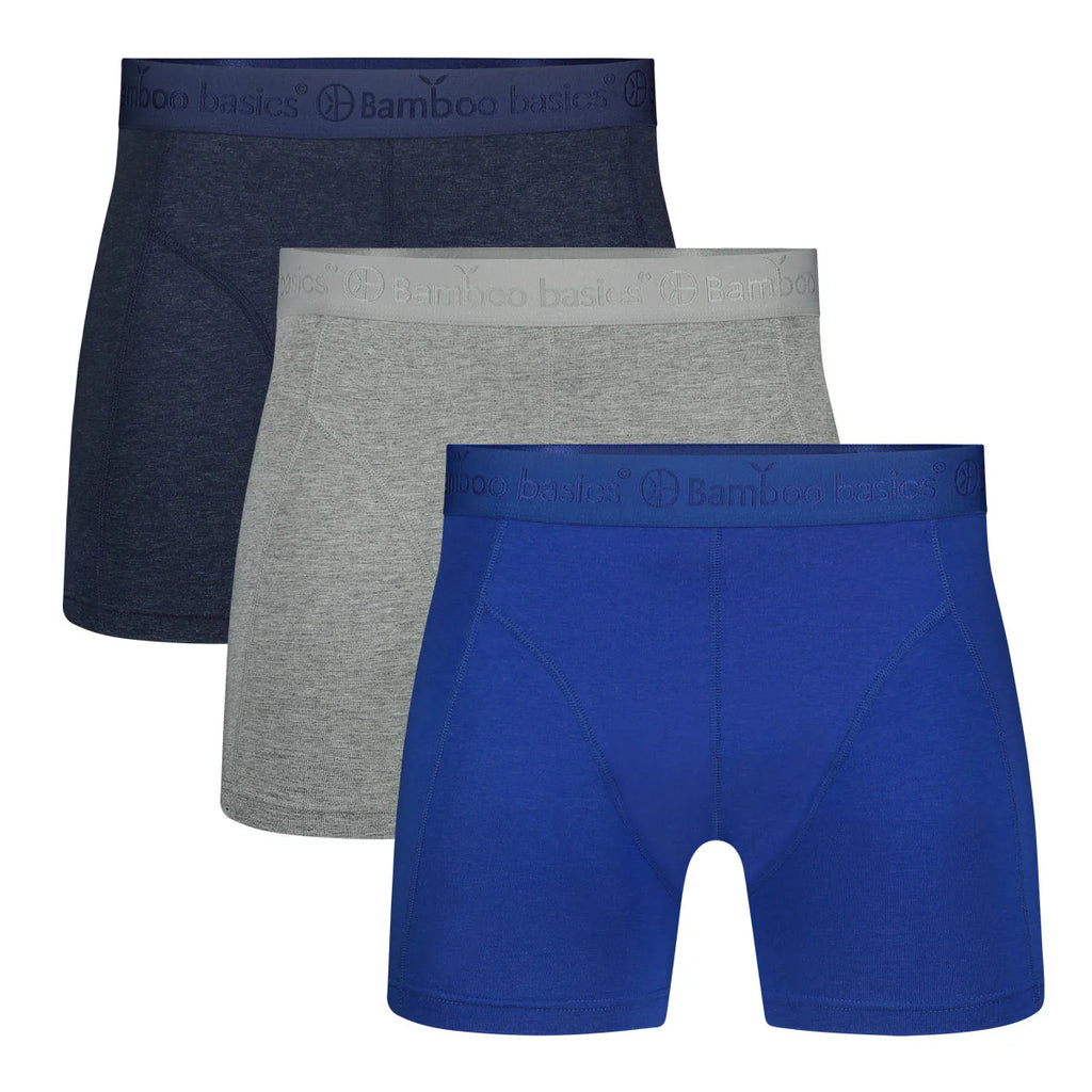 Bamboo Basics Bamboe Boxershort Heren 3-Pack Rico
