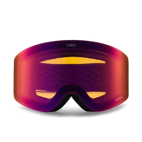 Skibril CHPO Samoa - Matte Black Orange
