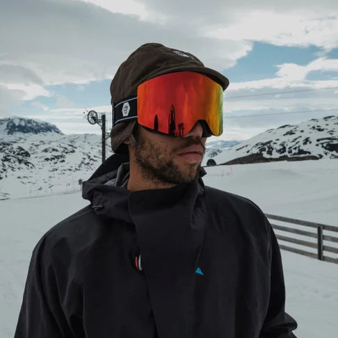 Skibril CHPO Samoa - Matte Black Orange
