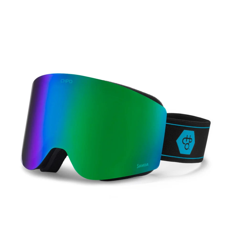 Skibril CHPO Samoa - Matte Black Blue