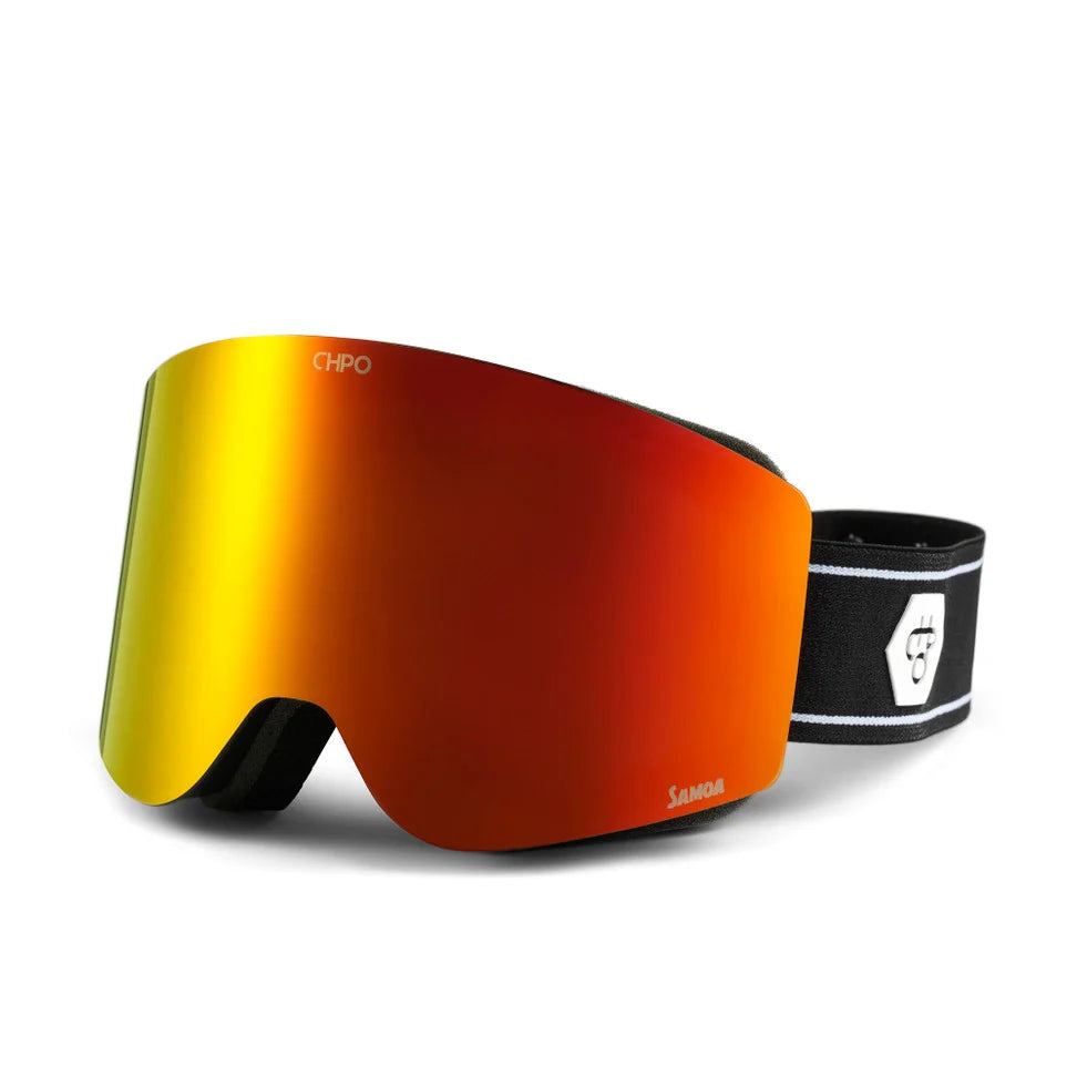 Skibril CHPO Samoa - Matte Black Orange