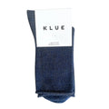 Klue Glittersokken Bamboe - Donkerblauw
