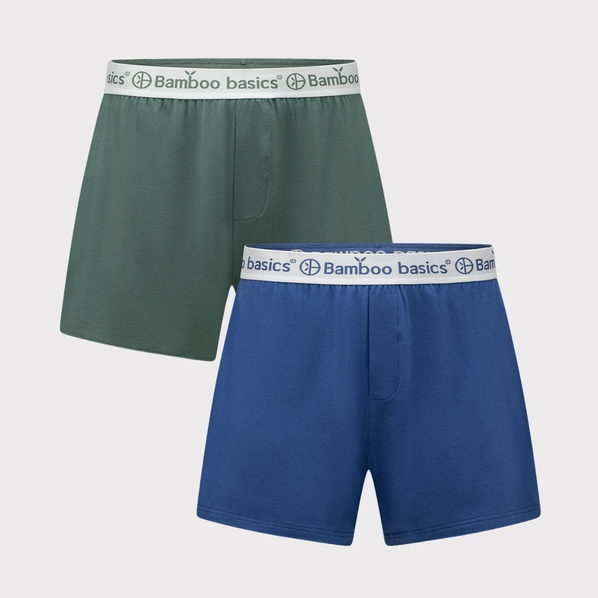 Bamboo Basics Caleçon Boxer Ample Homme 2 Pièces