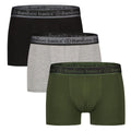 Bamboo Basics Bamboe Boxershort Trunks Heren 3-Pack Liam