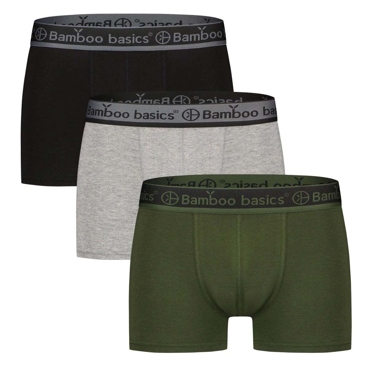 Bamboo Basics Bamboe Boxershort Trunks Heren 3-Pack Liam