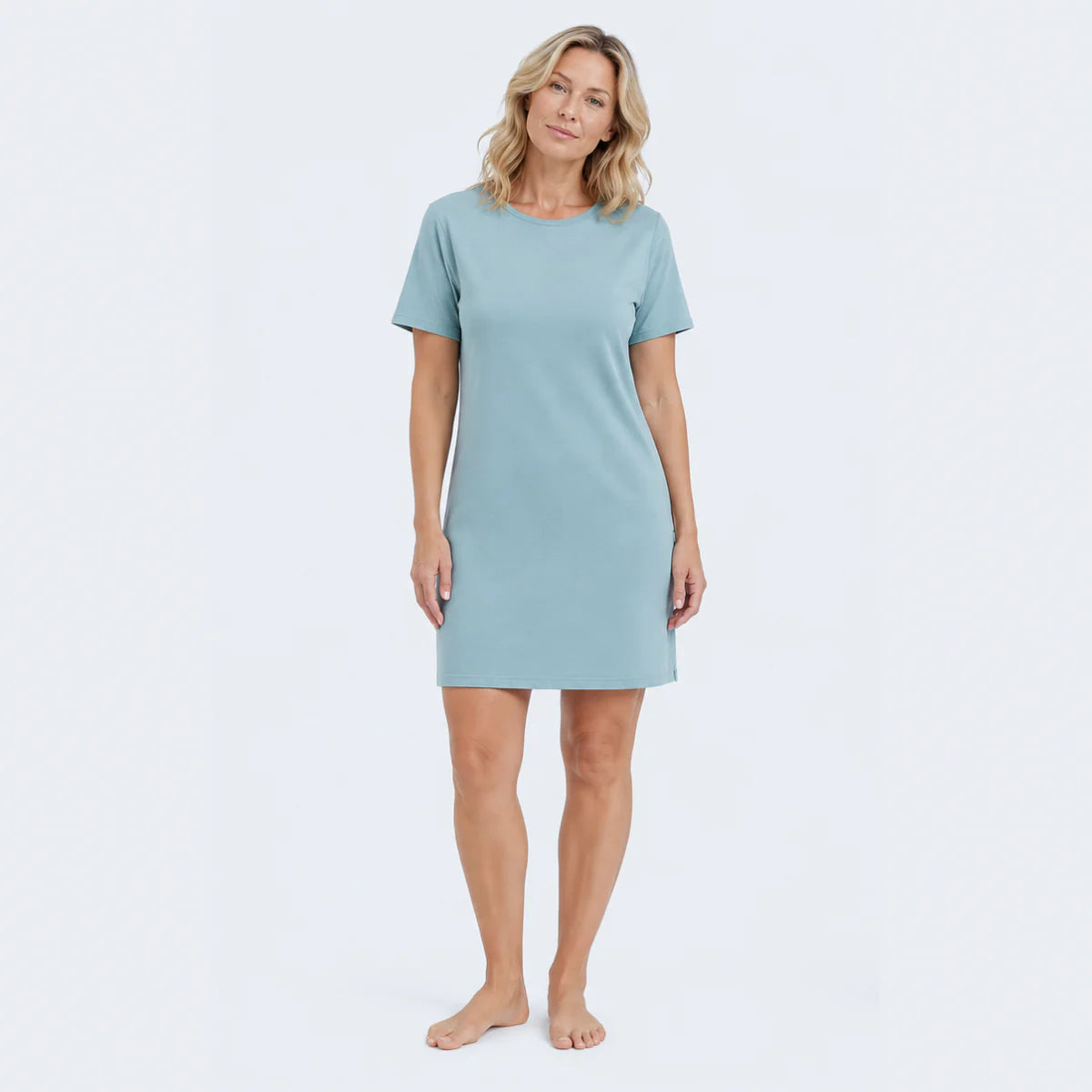 Bamboo Basics Zachte Bamboe nachtjapon Dames Nora