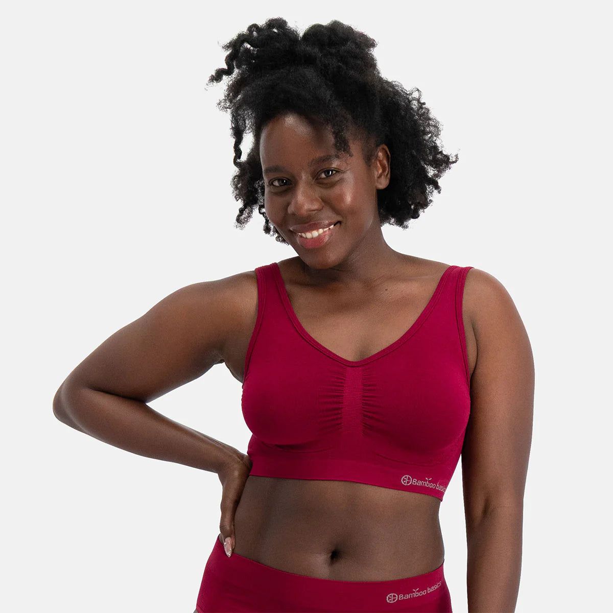 Bamboo Basics Bamboe BH Dames Naadloos Non-Padded 2-Pack Nova