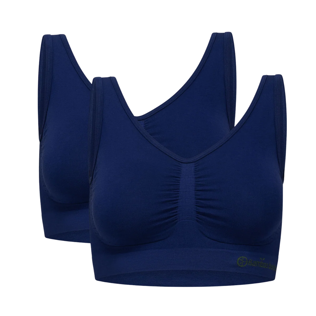 Bamboo Basics Bamboe BH Dames Naadloos Non-Padded 2-Pack Nova