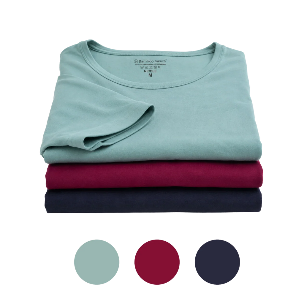 Bamboo Basics Ensemble de pyjama doux en bambou pour femme Nicole