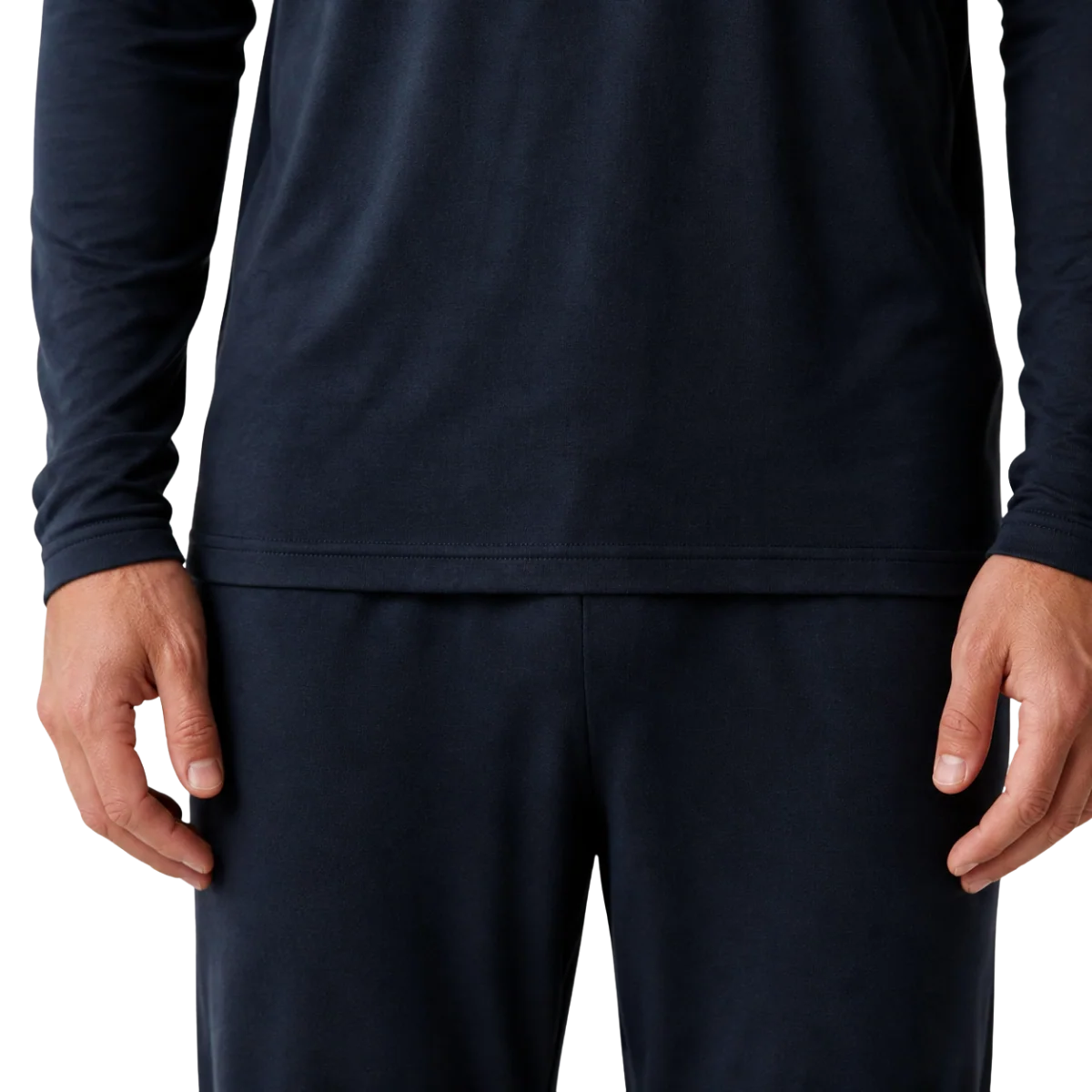Bamboo Basics Zachte Bamboe Pyjama Heren Lange Mouw Nino