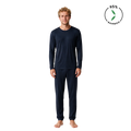 Bamboo Basics Zachte Bamboe Pyjama Heren Lange Mouw Nino