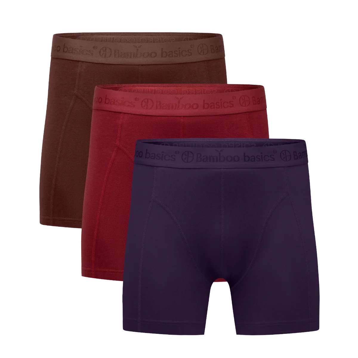 Bamboo Basics Bamboe Boxershort Heren 3-Pack Rico