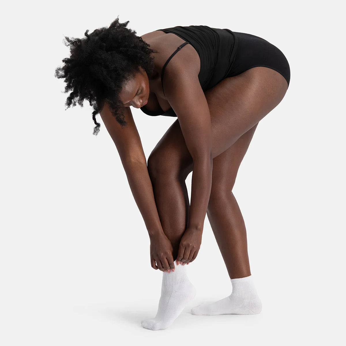 Bamboo Basics Chaussettes de sport basses en bambou - Lot de 3