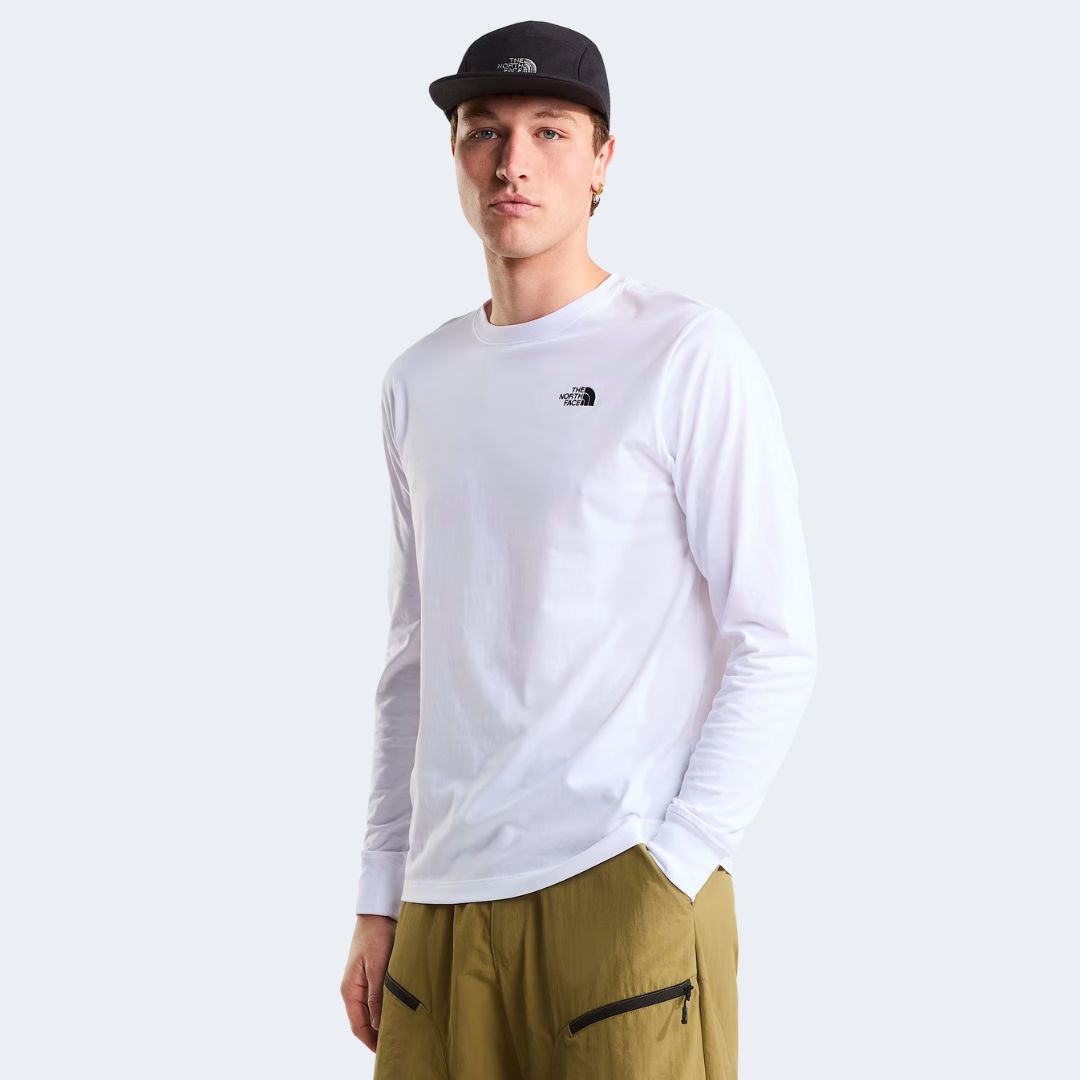 The North Face T-shirt Heren Simple Dome Long Sleeve