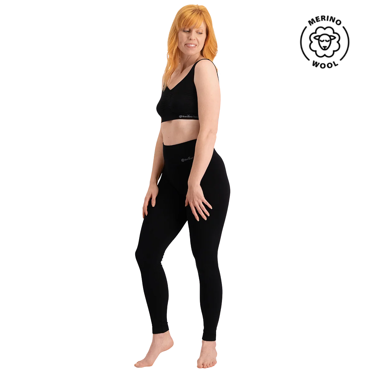 Bamboo Basics Naadloze Bamboe & Merino Legging Dames Tara