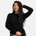 Bamboo Basics Merino Bamboe T-shirt Lange Mouwen Dames 1-Pack