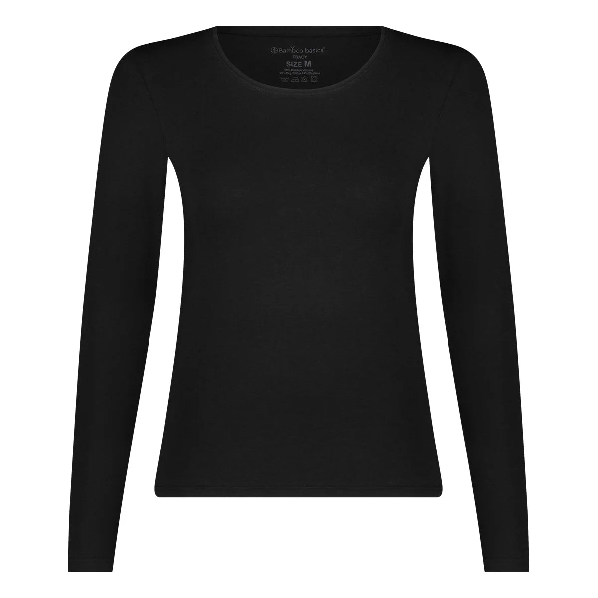 Bamboo Basics Merino Bamboe T-shirt Lange Mouwen Dames 1-Pack