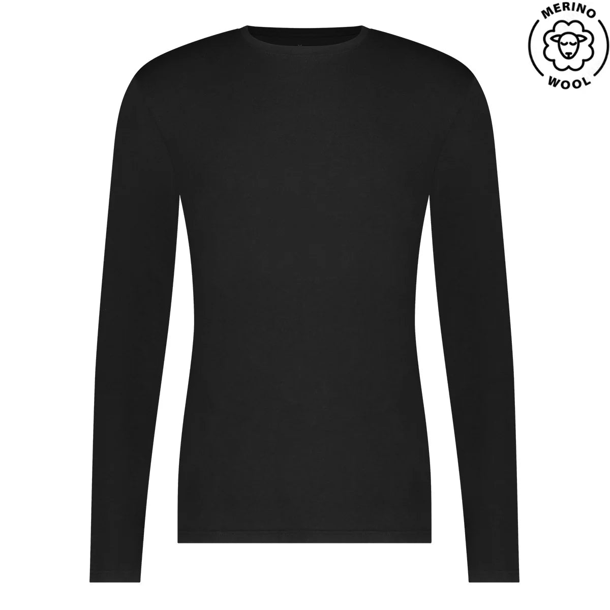 Bamboo Basics Merino Bamboe T-shirt Lange Mouwen Heren 1-Pack