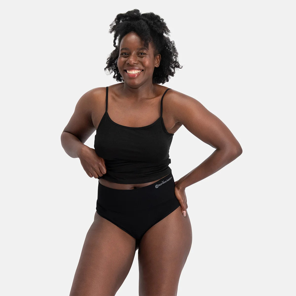 Bamboo Basics Bamboe High Waist Slips Dames Naadloos 3-Pack Zoey