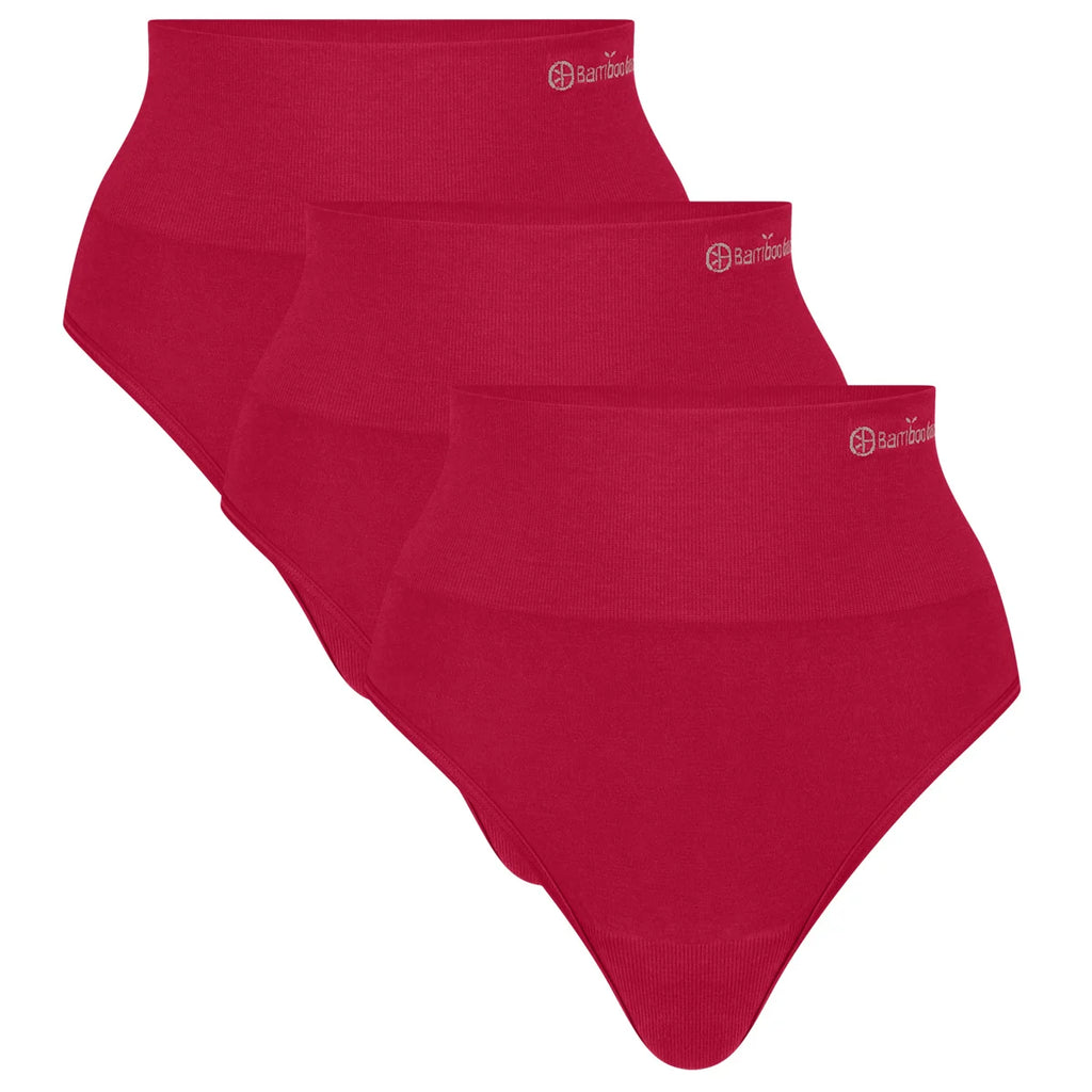 Bamboo Basics Bamboe High Waist Slips Dames Naadloos 3-Pack Zoey