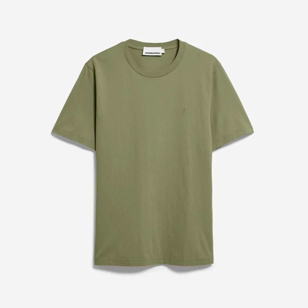 ARMEDANGELS T-shirt Logo Heren 100%Katoen kopen met ecocheques | ecochequesonline.be