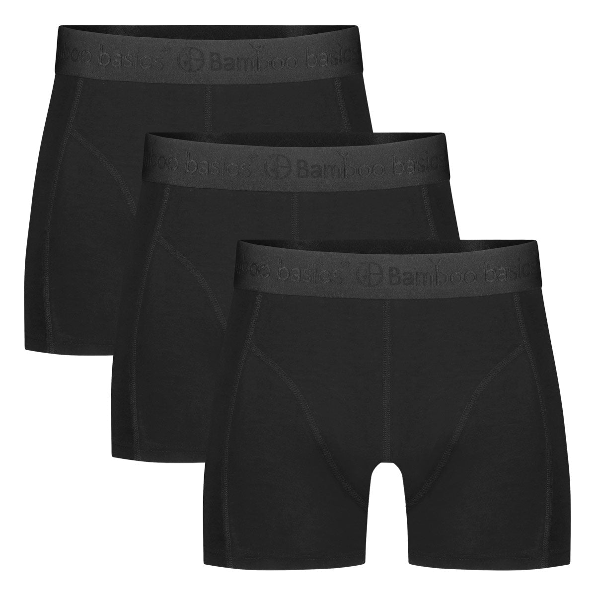 Bamboe boxershorts Rico 3 - pack heren | Bamboo Basics - Underwear - Bamboo Basics - underly