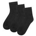 Bamboe quartersokken Sacha enkelsokken 3 - pack wit | Bamboo Basics - Socks - Bamboo Basics - underly