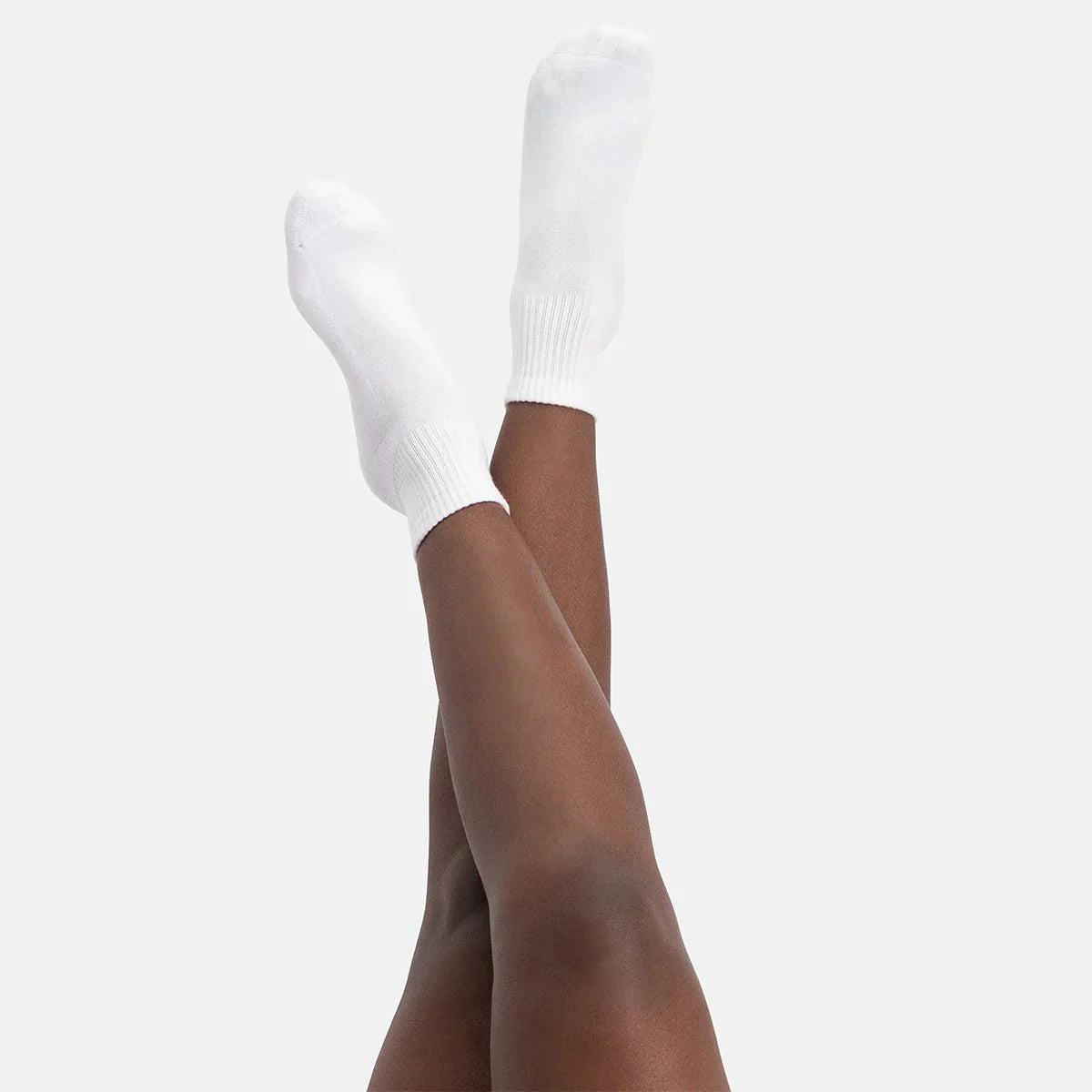 Bamboe quartersokken Sacha enkelsokken 3 - pack wit | Bamboo Basics - Socks - Bamboo Basics - underly