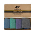 Bamboe sokken Giftbox Streepjes 4-Pack Slopes&Town kopen met ecocheques | ecochequesonline.be