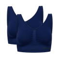 Bamboo Basics Bamboe BH Dames Naadloos Non-Padded 2-Pack Nova kopen met ecocheques | ecochequesonline.be
