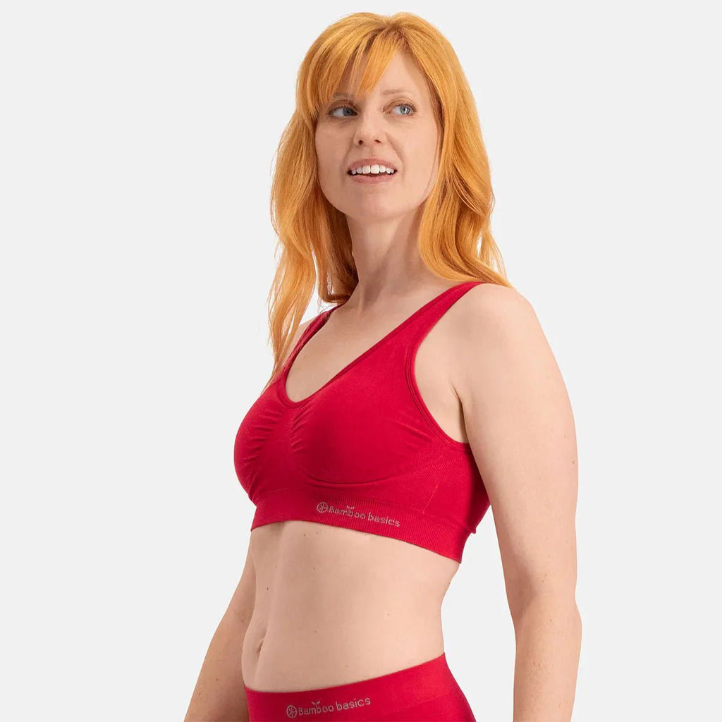 Bamboo Basics Bamboe BH Dames Naadloos Padded Fleur kopen met ecocheques | ecochequesonline.be