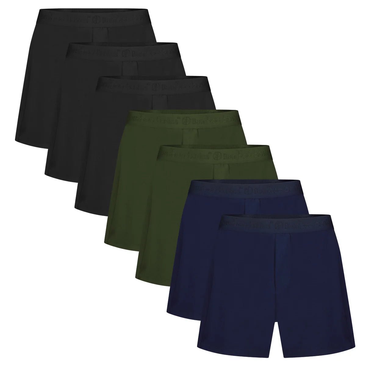 Bamboo Basics Bamboe Boxershort Heren Wijd 7-Pack Kay kopen met ecocheques | ecochequesonline.be