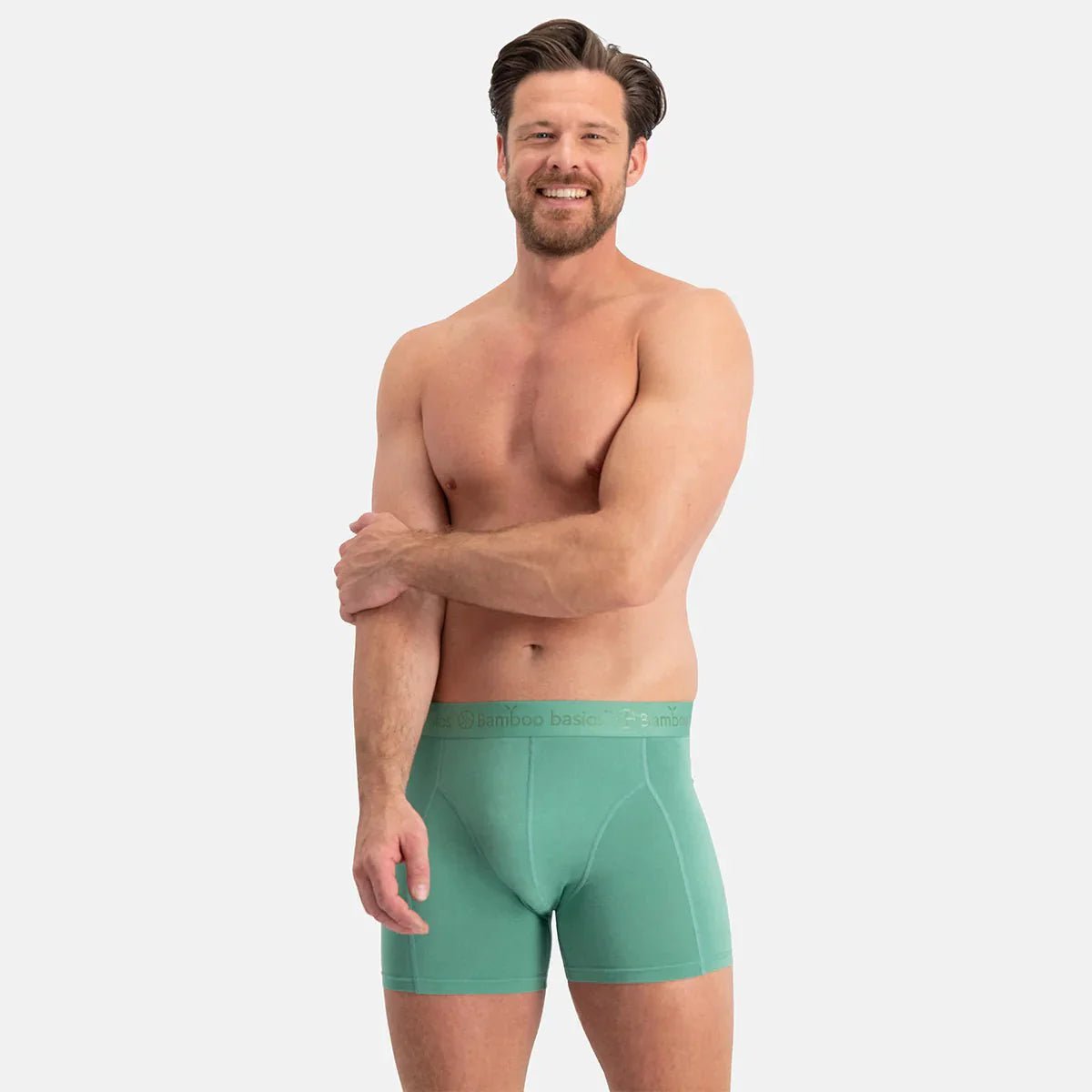 Bamboo Basics bamboe boxershorts heren 2-pack Rico kopen met ecocheques | ecochequesonline.be