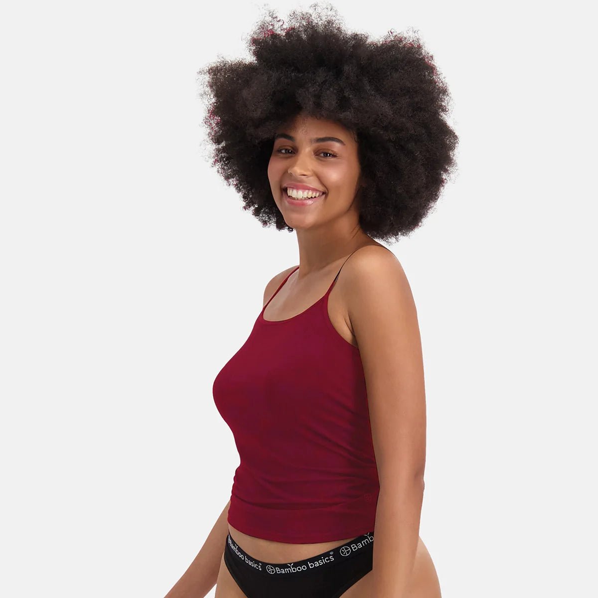 Bamboo Basics Bamboe Spaghetti Tops 2-Pack Vera kopen met ecocheques | ecochequesonline.be