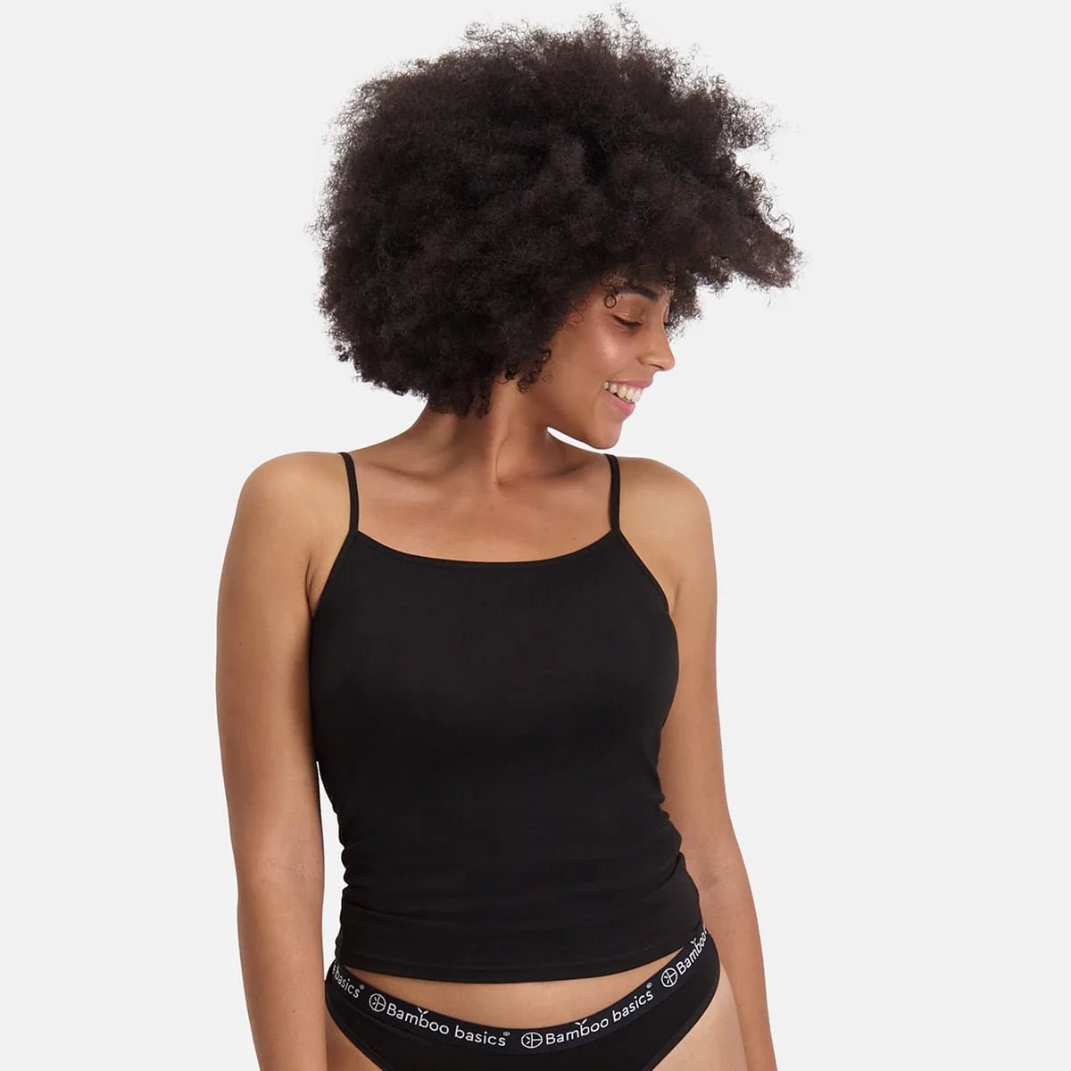 Bamboo Basics Bamboe Spaghetti Tops 2-Pack Vera kopen met ecocheques | ecochequesonline.be