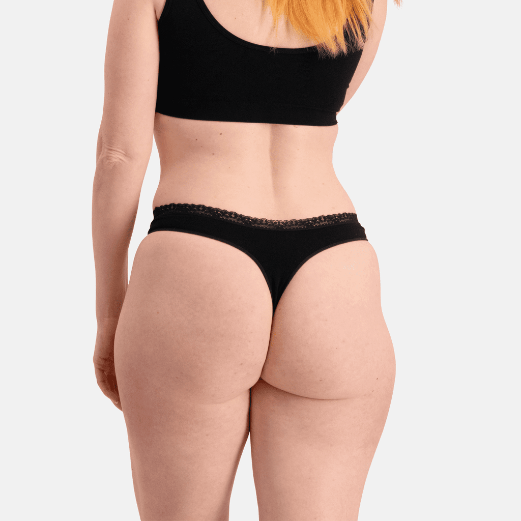 Bamboo Basics Bamboe String Dames Naadloos 3-Pack Amber kopen met ecocheques | ecochequesonline.be