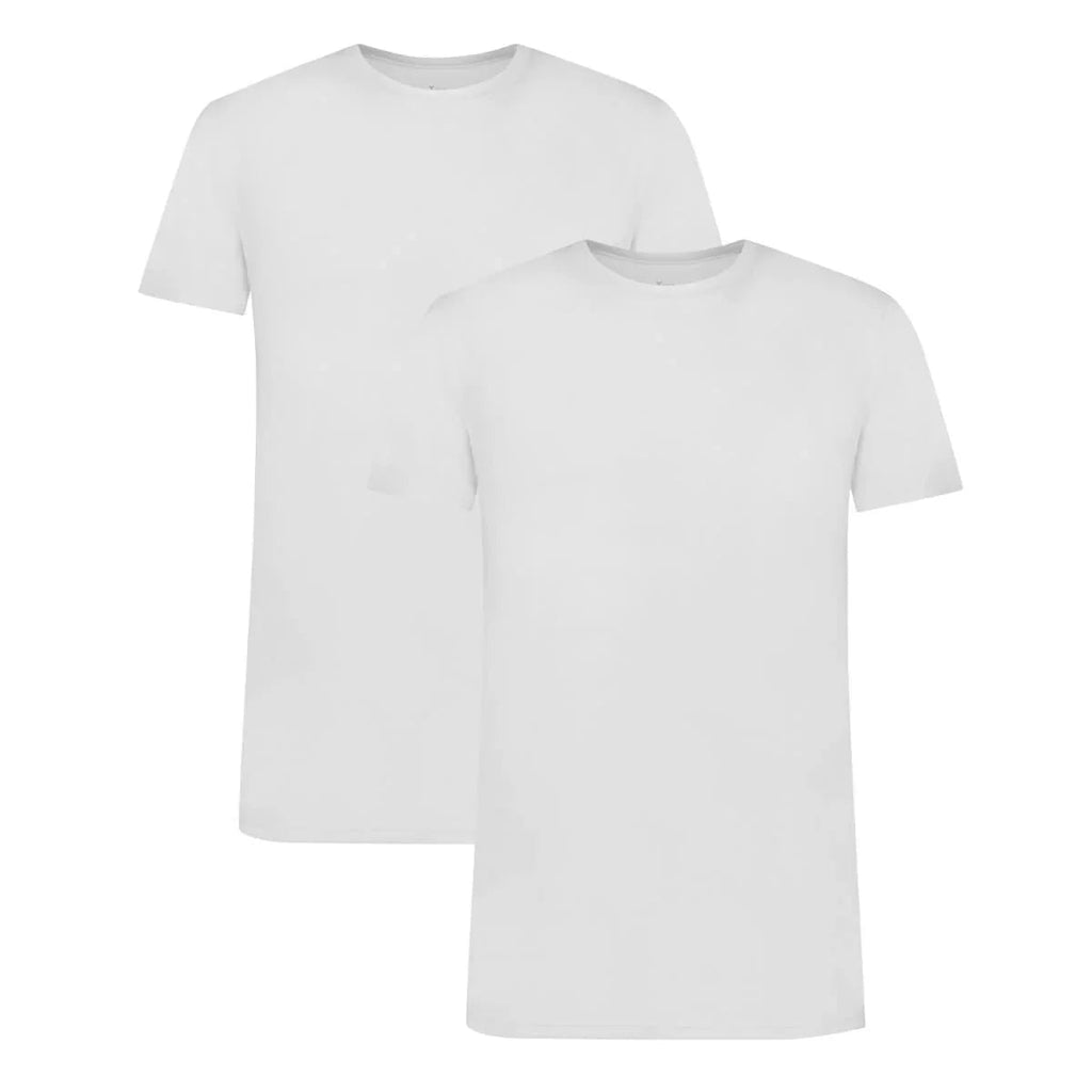 Bamboo Basics Bamboe T-Shirt Heren Ronde Hals 2-Pack Ray kopen met ecocheques | ecochequesonline.be