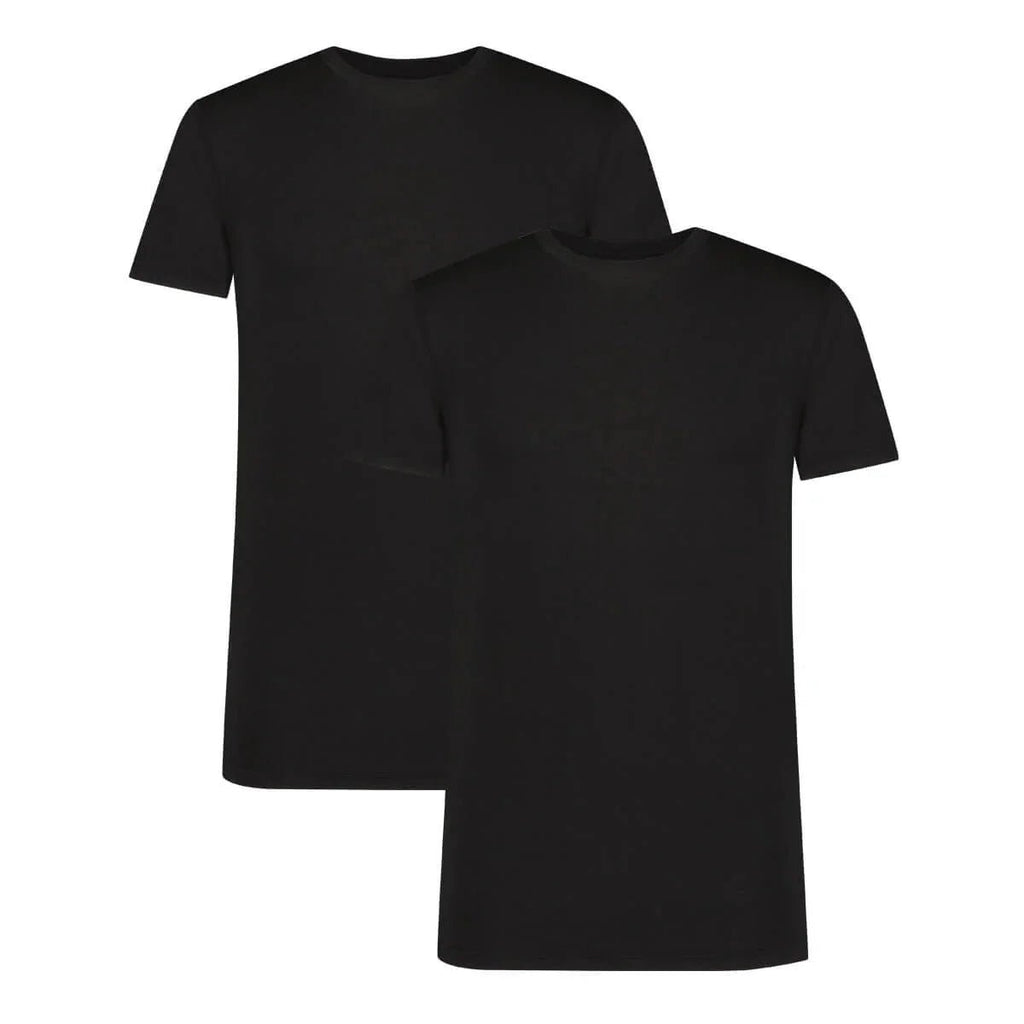 Bamboo Basics Bamboe T-Shirt Heren Ronde Hals 2-Pack Ray kopen met ecocheques | ecochequesonline.be