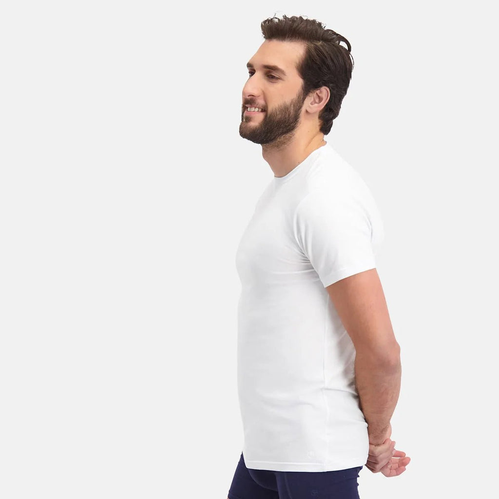 Bamboo Basics Bamboe T-Shirt Heren Ronde Hals 2-Pack Ruben kopen met ecocheques | ecochequesonline.be